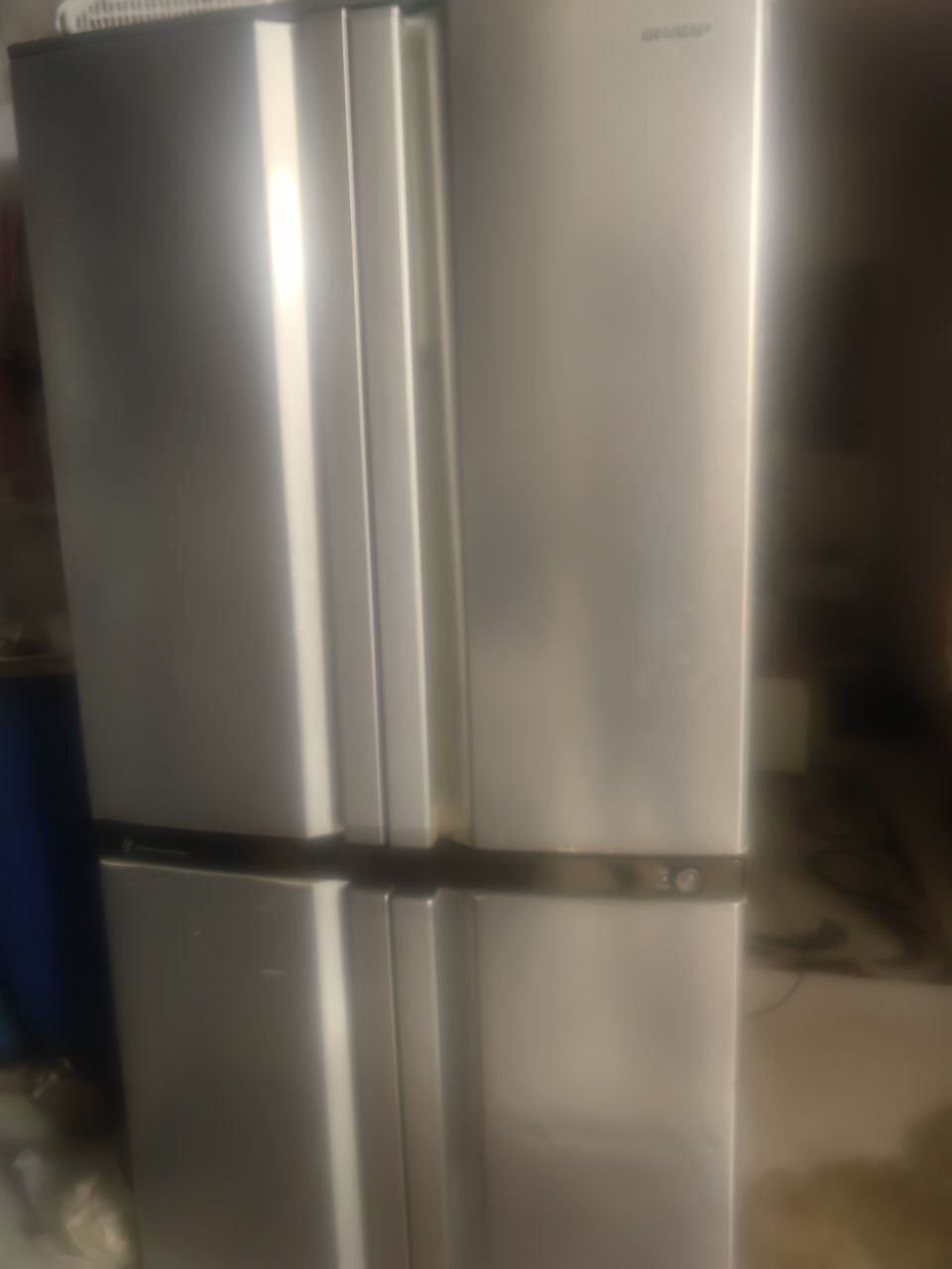 ثلاجة بابين